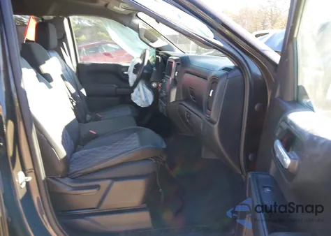 2021 Chevrolet Silverado 1500 4Wd Short Bed Custom из США, поврежденный, VIN 3GCPYBEK0MG283529